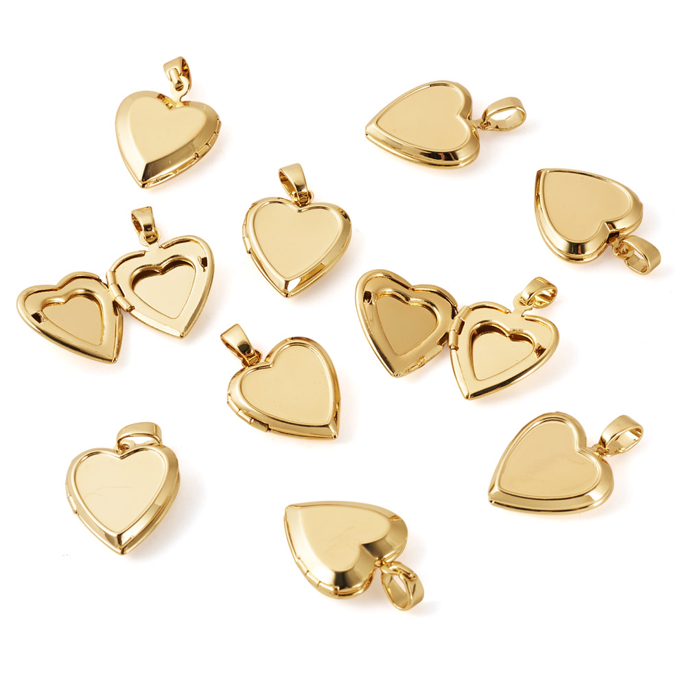 10pcs Heart Photo Locket Penda - Picture Frame 评论和价格
