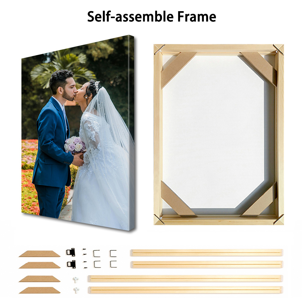 1 Pc Customized Photos on Canv - Picture Frame 评论和价格