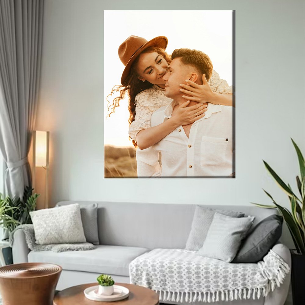 1 Pc Customized Photos on Canv - Picture Frame 评论和价格