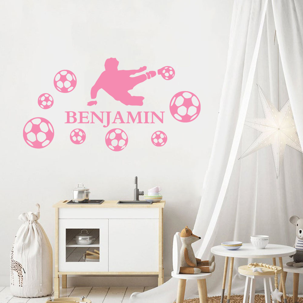 1pc Fashion Custom Name Boy Pl - Wall Sticker 评论和价格