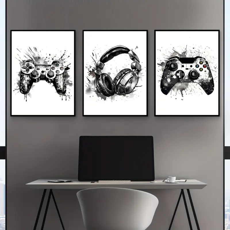 3pcs frameless Canvas Painting - Abstract Canvas Set 评论和价格