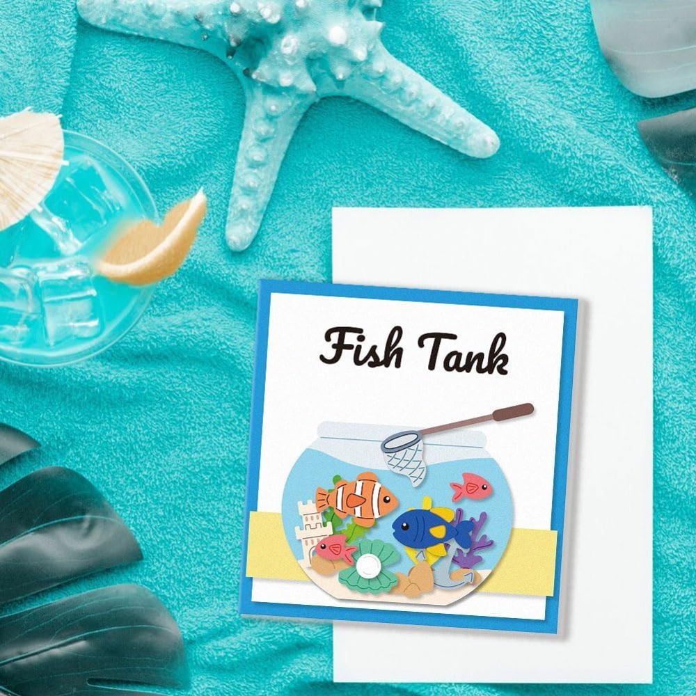 Fish Tank Die Cuts Carbon Stee - Picture Frame 评论和价格