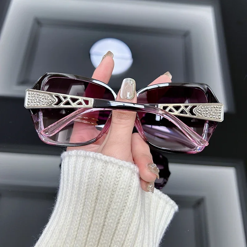 Vintage Oversized Sunglasses W - Decorative Mirror 评论和价格