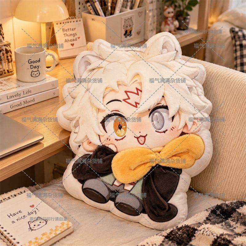 Natsuki Subaru  Cute Plush Pil - Throw Pillow 评论和价格